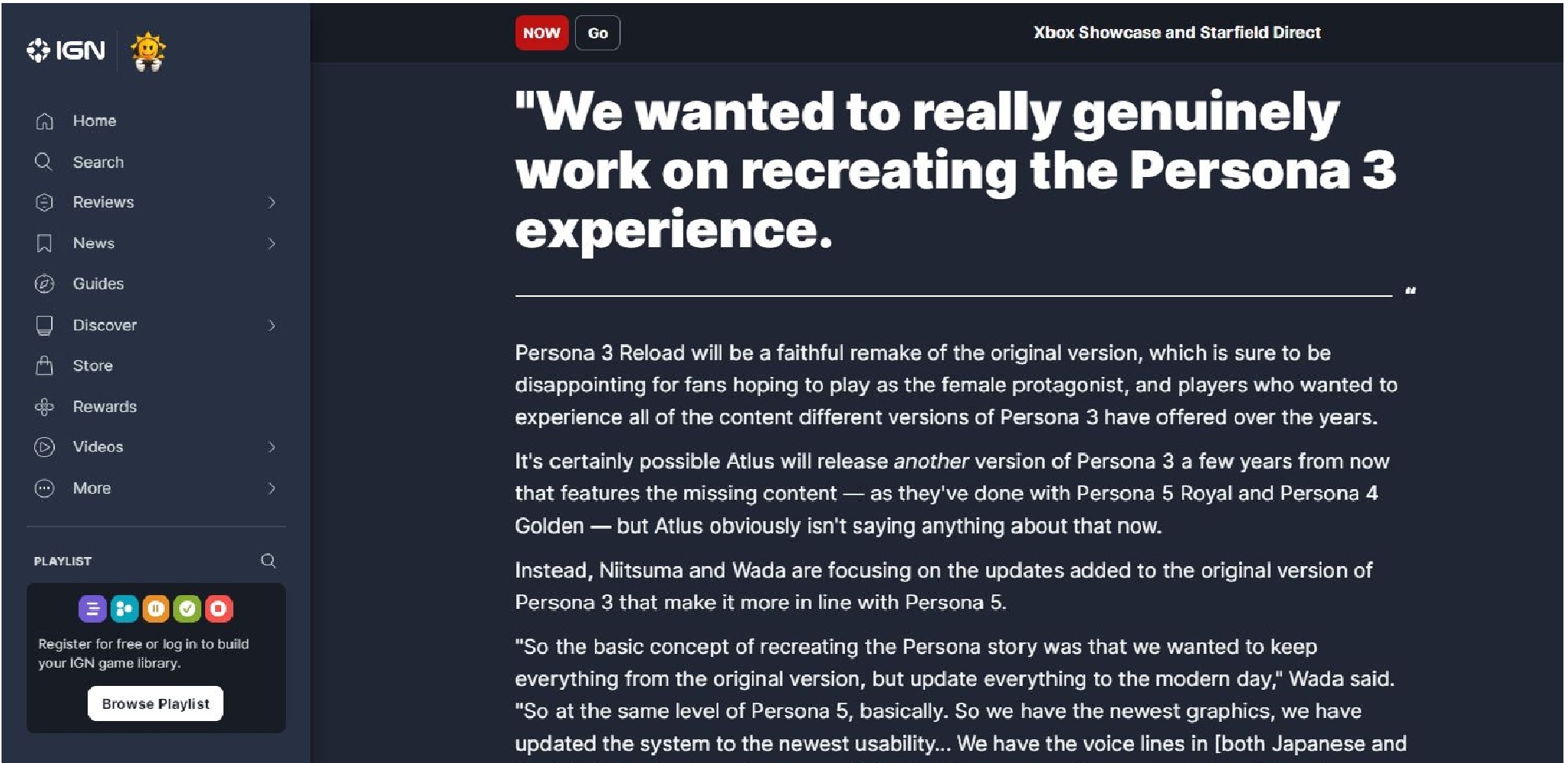 Persona 3 reloaded update.JPG
